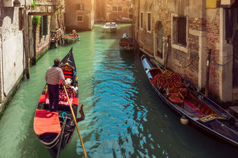 Gondola in Venice.