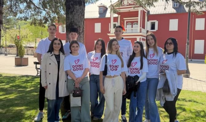 Volunteers on Good Deeds Day.