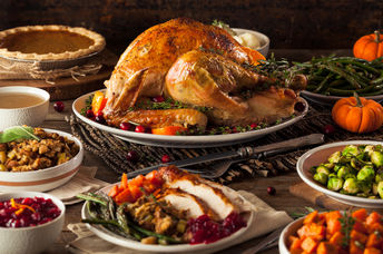 An abundant Thanksgiving meal doesn't need to be wasteful. (Shutterstock)