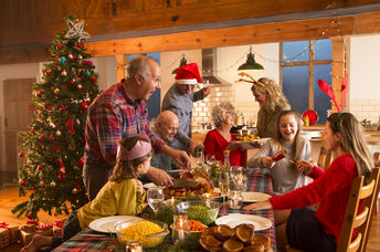 This holiday season, enjoy the happy, imperfect moments and say goodbye to stress. (Shutterstock)