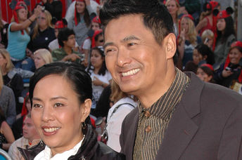 Chow Yun-Fat and wife Jasmine at the World Premiere of 