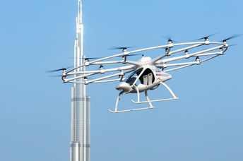 The World's First Self-Flying Taxi Has Lifted off in Dubai