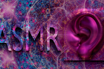 Image illustrating the healing sounds of ASMR