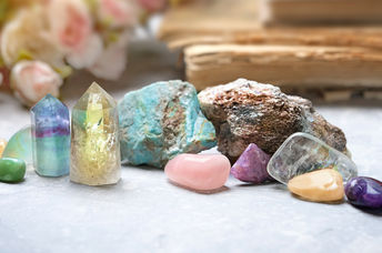 Crystals deepen spiritual healing.