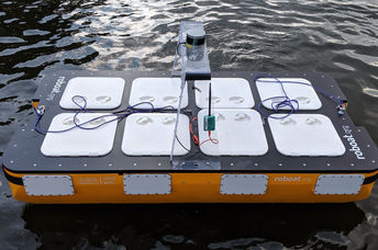 MIT's autonomous EV boat.