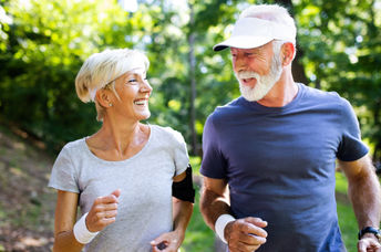 A healthy lifestyle is part of aging well.