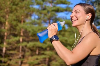 Make a habit to drink water during physical activity.