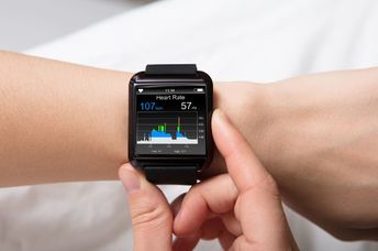 Smart watches can monitor the wearer's health.