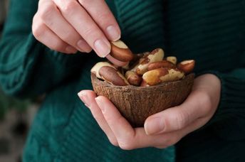 Eating Brazil nuts is an excellent way to get enough selenium.