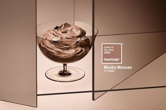 PANTONE 17-1230 Mocha Mousse.