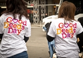 Good Deeds Day tshirts 2014