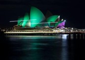 Sydney Opera House Earth Hour