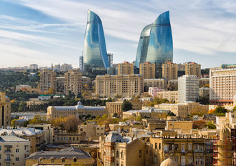 A view of Baku