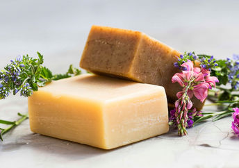 Handmade soap.