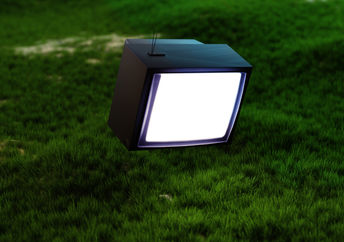 green TV.