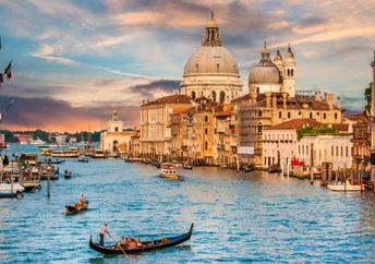 Canal in Venice.