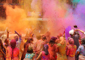 Color festival.