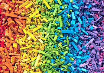 Colorful Lego.