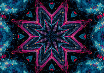 A beautiful kaleidoscope.