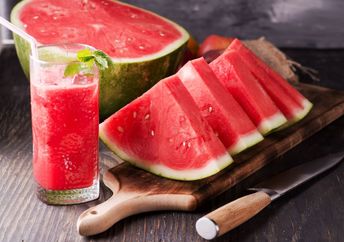 Refreshing watermelon is a perfect way to hydrate.