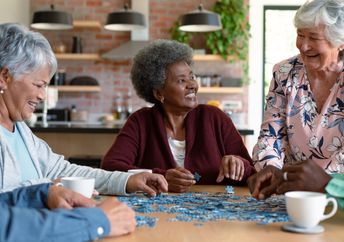 Puzzles can help your brain health.