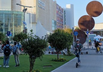 Habina Square in Tel Aviv.