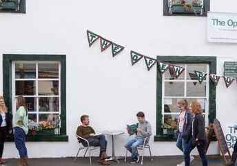 The Open Book Store in Wigtown, Scotland.