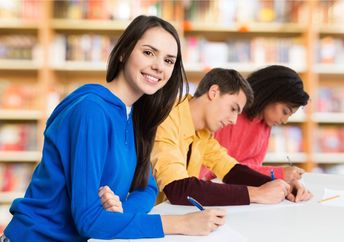 Brazilian students in high school.