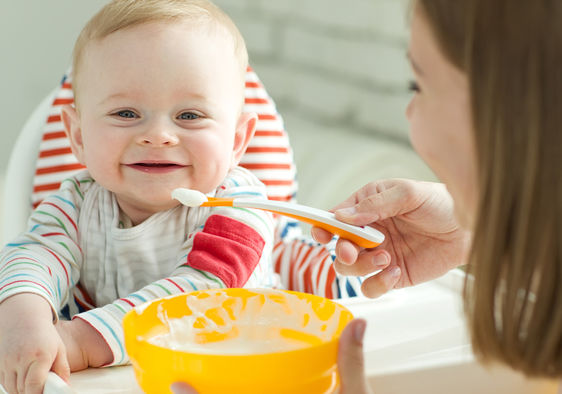 Making organic baby sales food