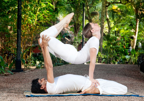 How 2 person yoga poses create fun in your fitness?