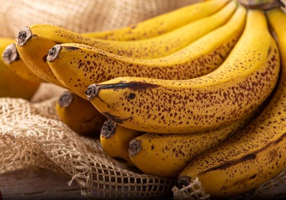 Use over ripe bananas in cooking and baking.