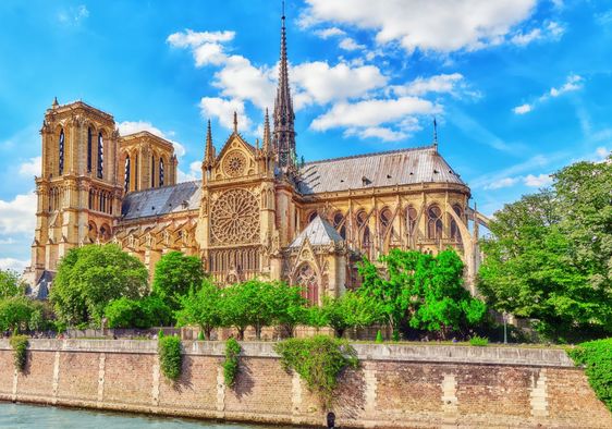 Notre Dame before the fire.