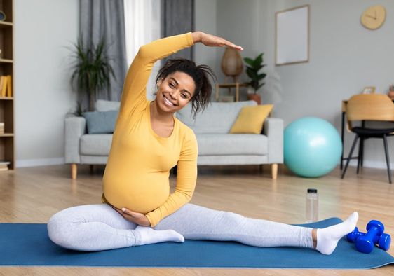 Yoga during pregnancy is good for you.