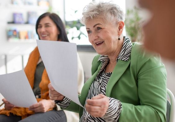 Singing helps to bring back long-term memories.