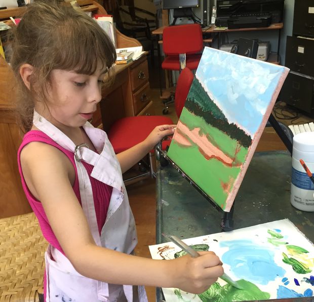 Maia is a 7-Year-Old Artist Making the World a Better Place - Goodnet