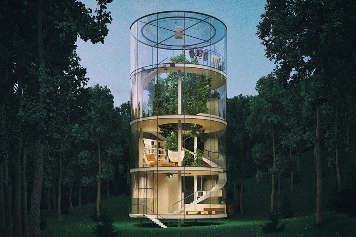 7 Buildings Designed to Incorporate Nature - Goodnet