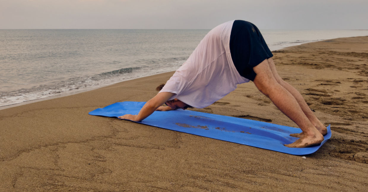 6 beach yoga poses - Mindful Yoga Health