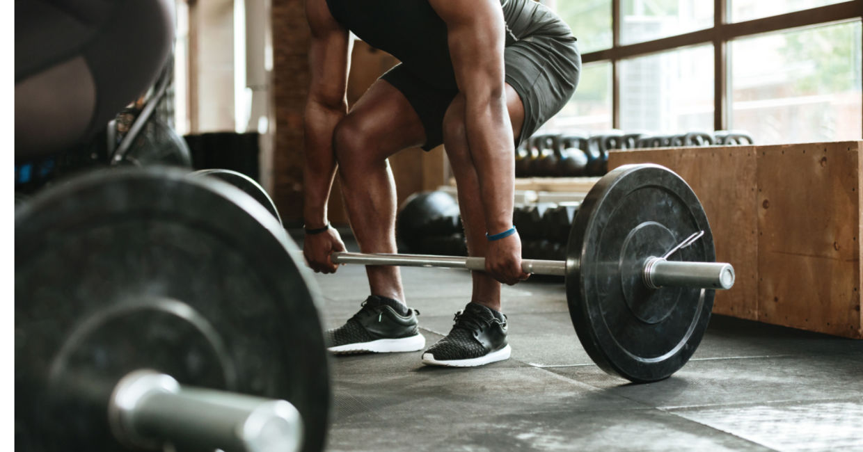 Lifting weights can strengthen your back.