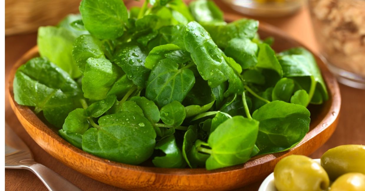 Watercress salads are good for you.