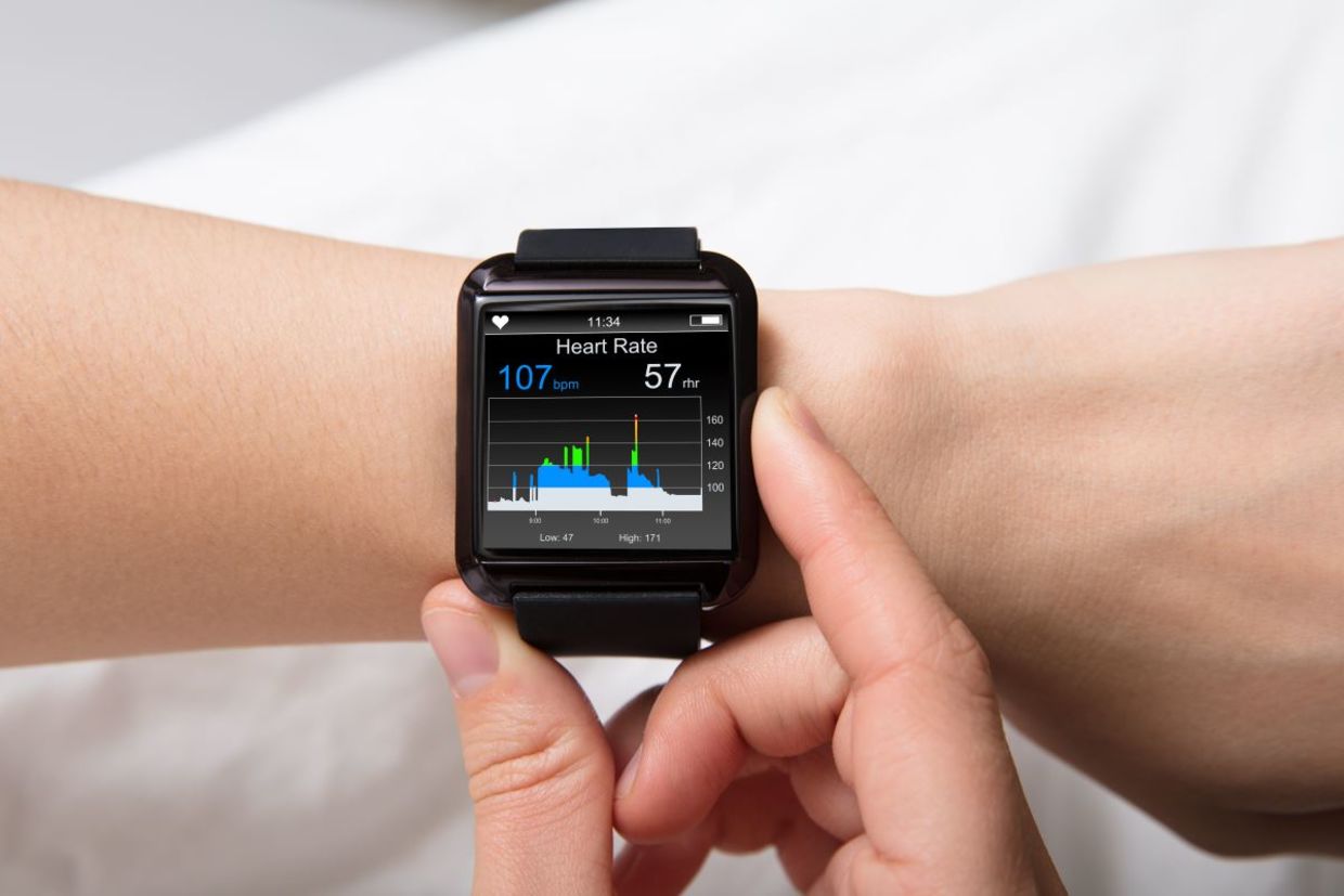 Smart watches can monitor the user's health.