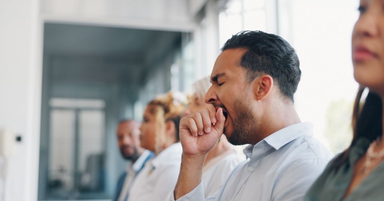 Yawning is contagious.