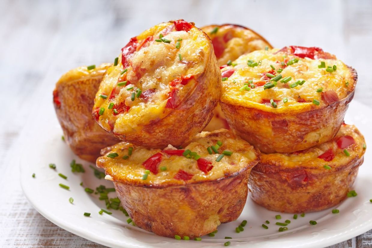 Egg muffins are a super easy breakfast food.