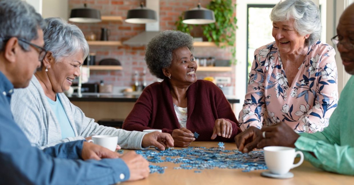 Puzzles can help your brain health.