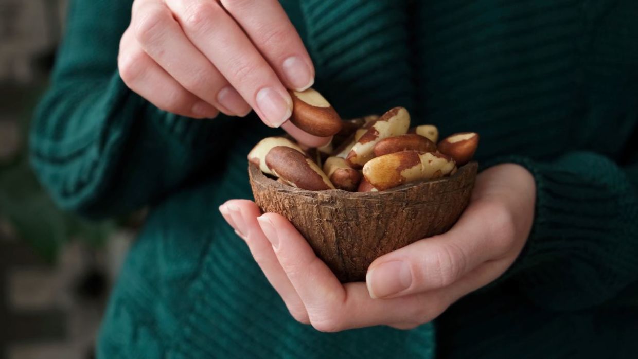 Eating Brazil nuts is an excellent way to get enough selenium.