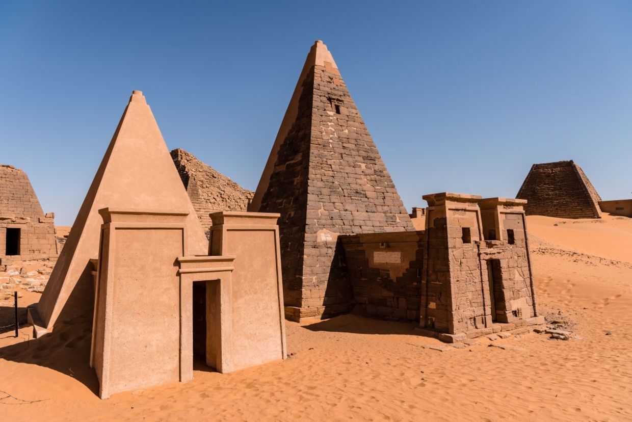 Pyramids in Sudan.