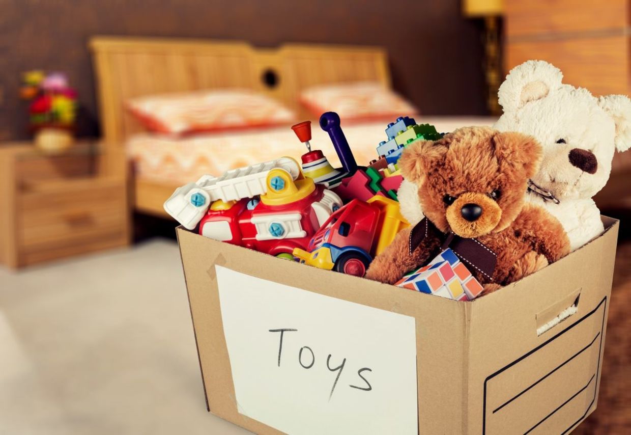 Donate toys to a homeless shelter.