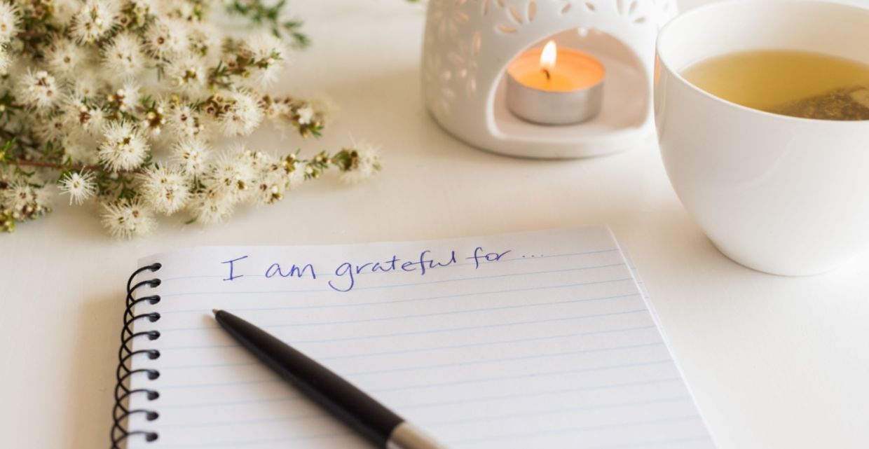 Keeping a gratitude journal will increase your positivity.