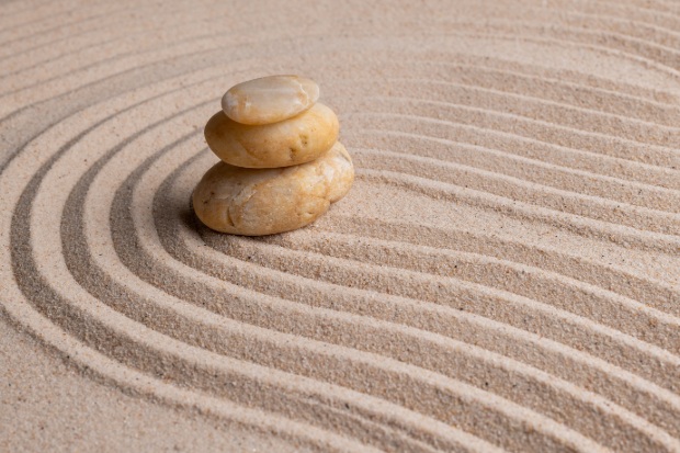 Zen garden.