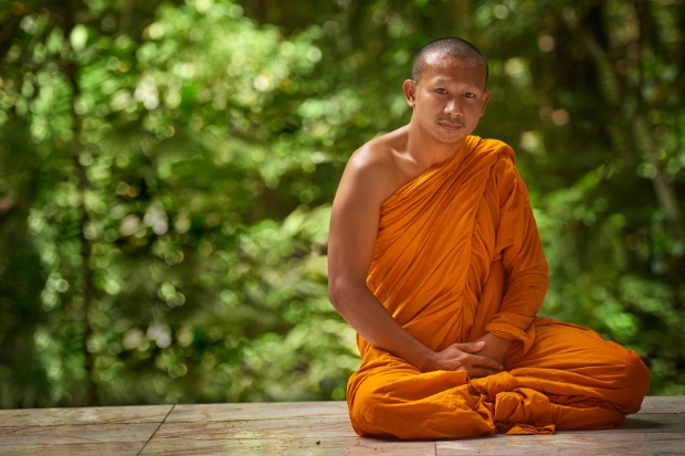 Buddhist monk.