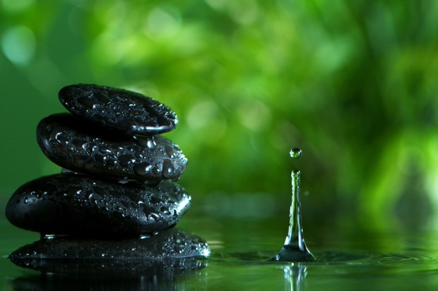 Meditation stones.